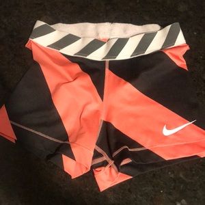 Nike dri•fit running shorts.  Only worn several times.